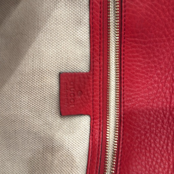 Red Gucci Soho Clutch - Picture 5 of 5